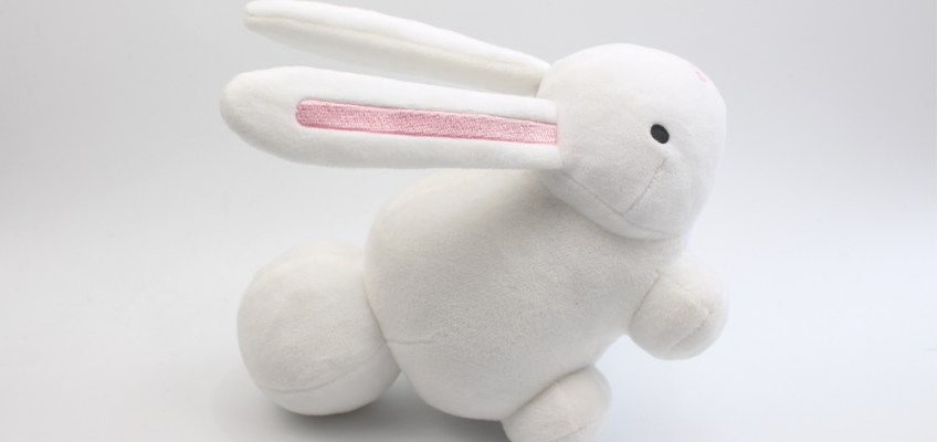 Stuffed rabbit plush toy for sale