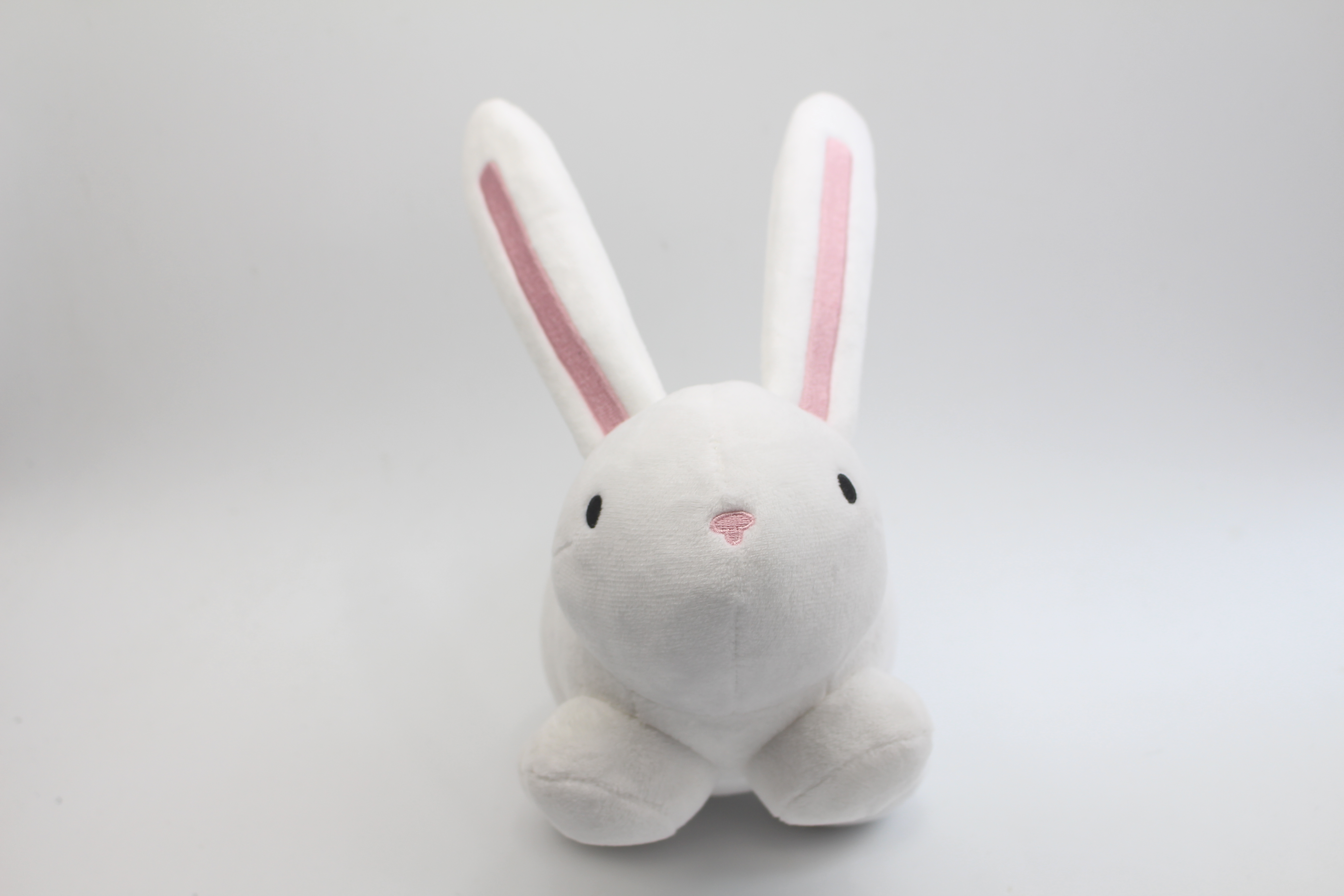 Front view of the bunny plushy